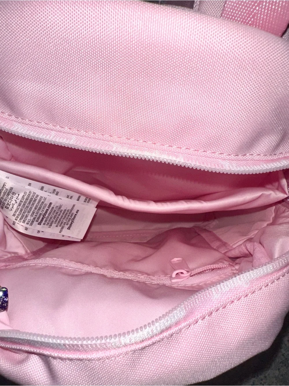 Disneyland Disney Parks “D” Pink Mini Backpack New 2026 New Powder Light